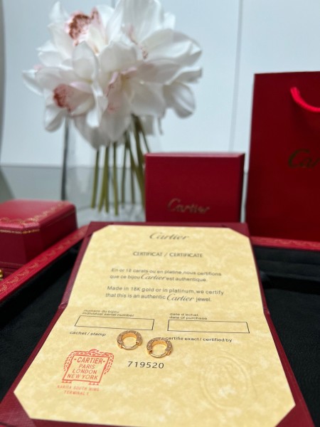 까르띠에 귀걸이