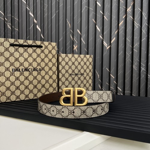 발렌시아가 3cm 벨트