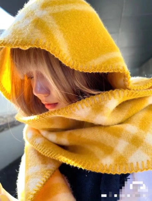 버버리 머플러 후드