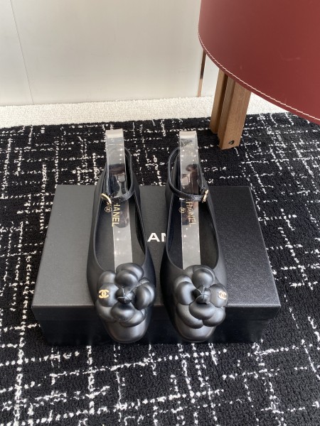 샤**넬 플랫슈즈