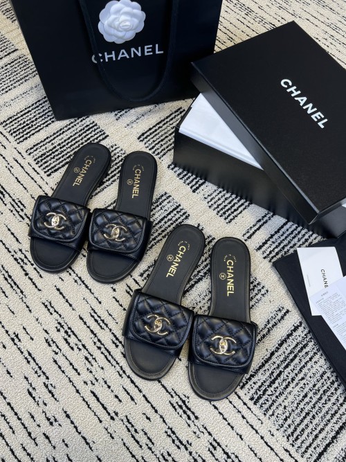 샤**넬 슬리퍼