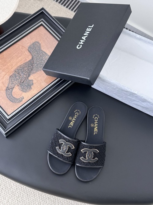 샤**넬 슬리퍼