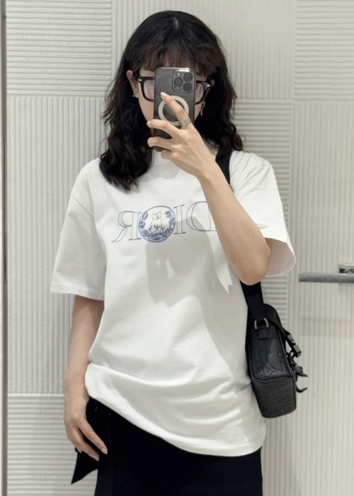 디올 남녀공용 반팔티