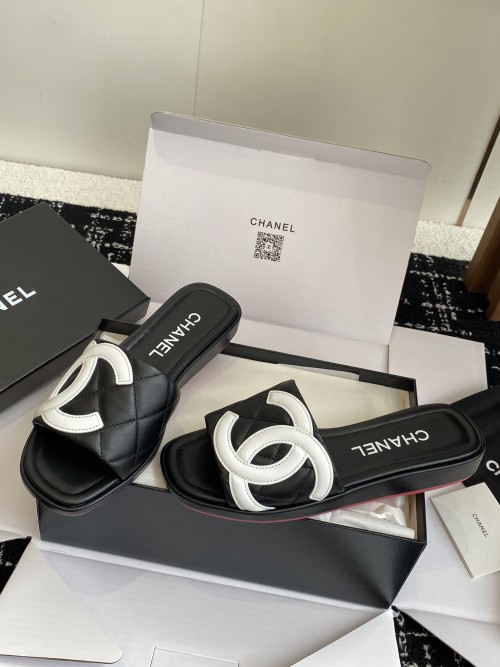 샤**넬 슬리퍼