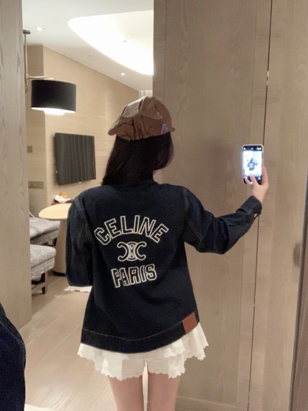 셀린느 데님자켓