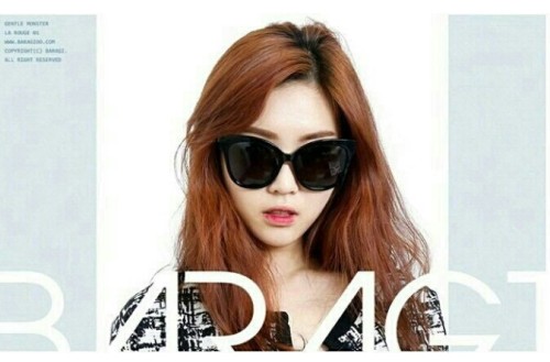 [Gentelmonster] 젠틀 몬스터 라루즈 블랙 - 에이핑크 손나은 착용
