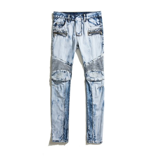 [Balmain] 발망 바이커 진 - B019