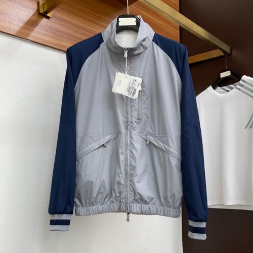 [Brunello Cucinelli] 브루넬로 쿠치넬리 로고 윈드 브레이커 24032831