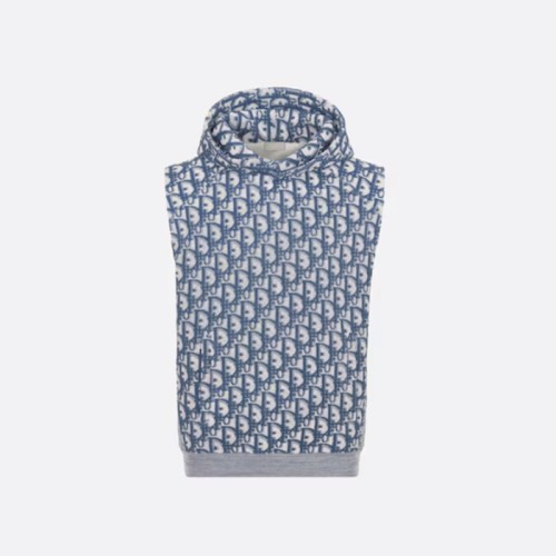 [Dior] 디올 Oblique 민소매 후드 스웨트셔츠 483J647A0907_C185