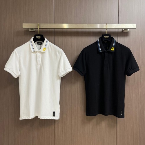 [Fendi] 펜디 로고 피퀘 폴로 셔츠 24063032