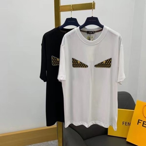 [Fendi] 펜디 남/여 몬스터 로고 티셔츠 22051038