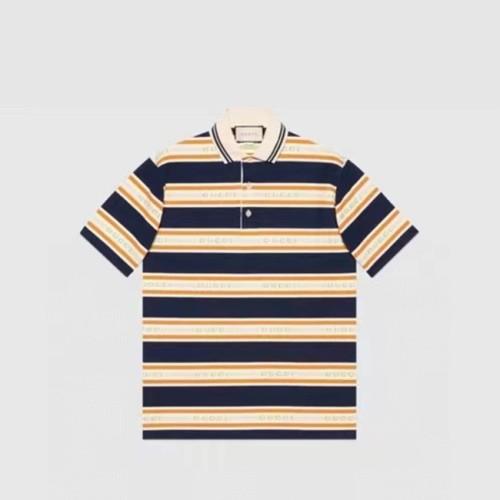 [Gucci] 구찌 남/여 단가라 카라 티셔츠 21050632