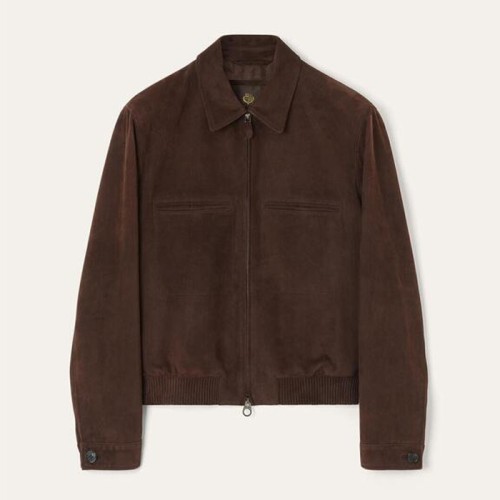 [Loro Piana] 로로피아나 Kane Bomber Kidskin Ebony FAP2260