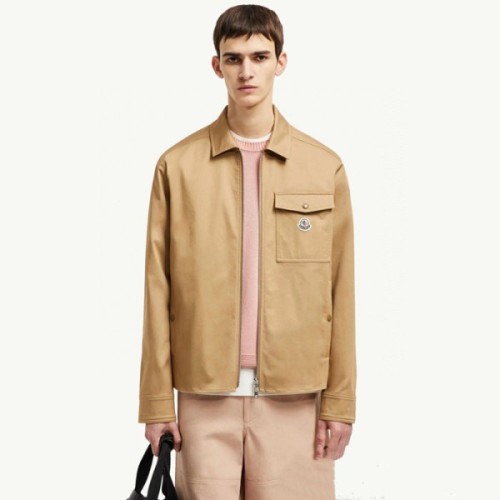 [Moncler] 몽클레어 개버딘 집업 셔츠 재킷 K10912F0000557448