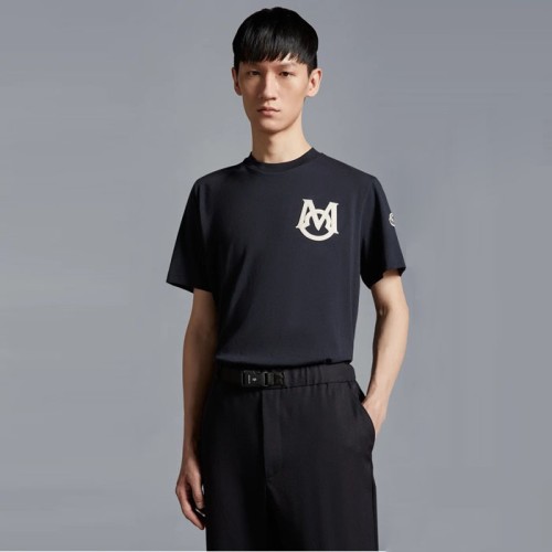 [Moncler] 몽클레어 Monogram Cotton T-Shirt J20918C000218390T999