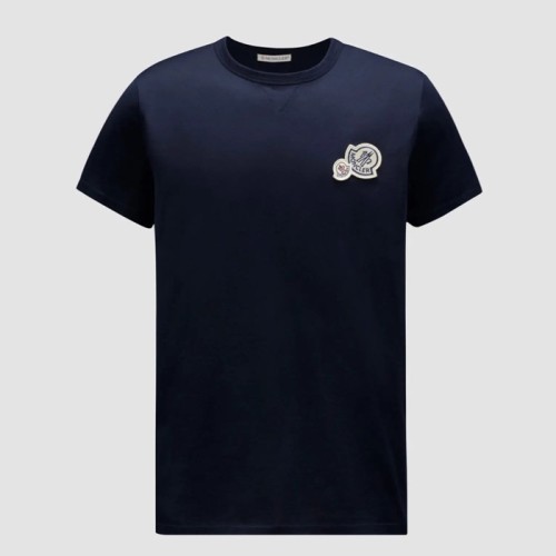[Moncler] 몽클레어 Double Logo Patch Cotton T-Shirt  K10918C000768390Y773