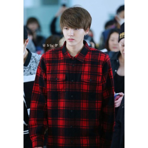 [OFF-WHITE] 오프화이트 남여공용 체크 남방