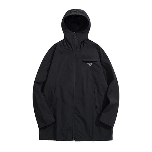 [Prada] 프라다 남/여 테크니컬 포플린 레인코트 22101230
