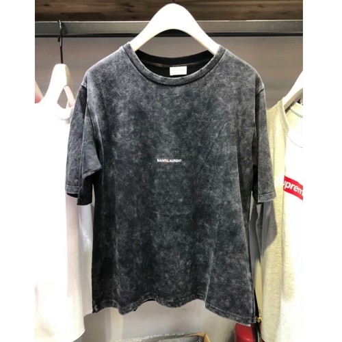 [Saint Laurent] 생로랑 워싱 티셔츠 18030632