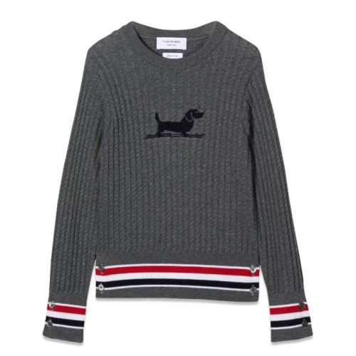 [Thom Browne] 톰브라운 남/여 baby cable crewneck pullover 24010332