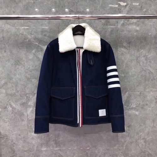 [Thom Browne] 톰브라운 데님 양모 패딩 20123045