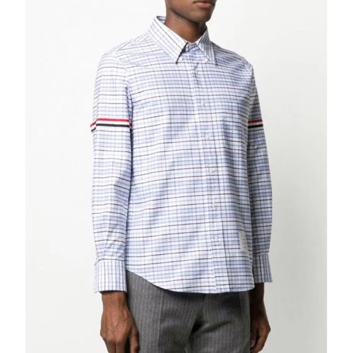 [Thom Browne] 톰브라운 남/여 체크 견장 셔츠 20111839