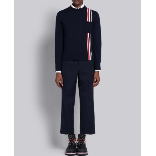 [Thom Browne] 톰브라운 시그니쳐 양모 니트 20092843