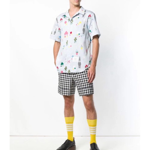 [Thom Browne] 톰브라운 남녀공용 도쿄 리미티드 프린트 셔츠 19070135