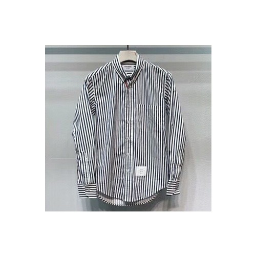 [Thom Browne] 톰브라운 남녀공용 스트라이프 셔츠 18061532