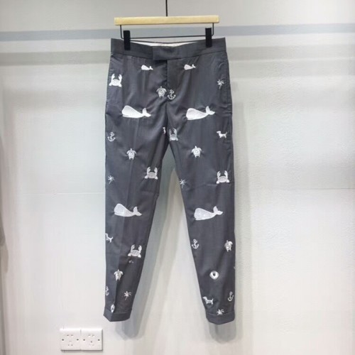 [Thom Browne] 톰브라운 자수 패턴 팬츠 18030131