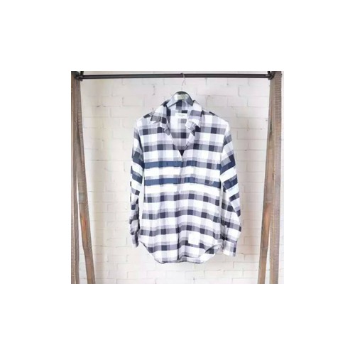 [Thom Browne] 톰 브라운 체크 남방