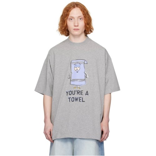 [Vetements] 베트멍 graphic-print T-shirt UA66TR615G