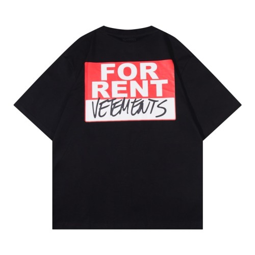 [Vetements] 베트멍 남/여 Oversized Logo-Print Cotton-Jersey T-Shirt 1215791