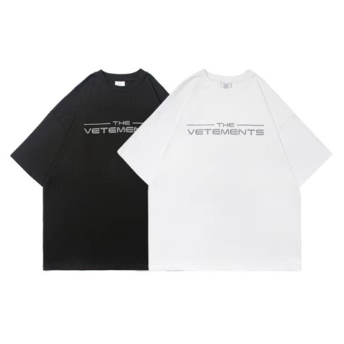[Vetements] 베트멍 남/여 로고 발광 오버사이즈 프린팅 티셔츠 21032033