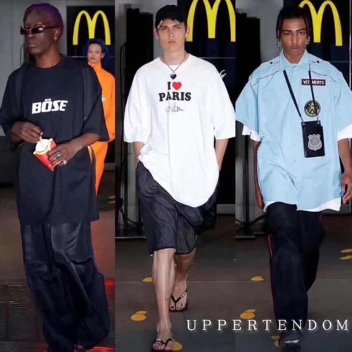 [Vetements] 베트멍 남/여 프린팅 오버 사이즈 티셔츠 20031938