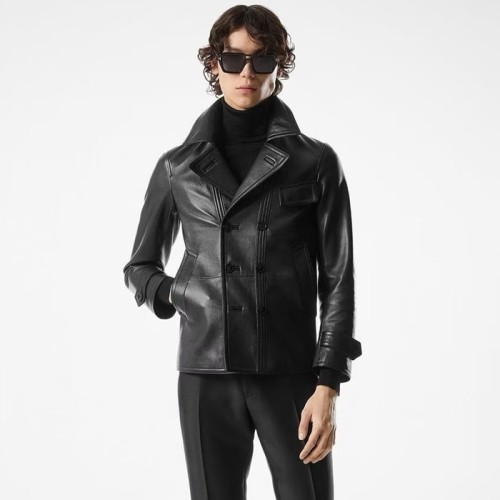 [TOM FORD] 톰 포드 double-breasted leather jacket LAR004LM014S24