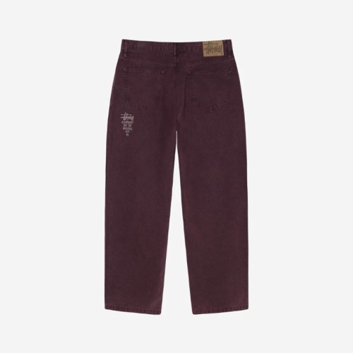 [Stussy] 스투시 워시드 캔버스 빅 올 진 퍼플 116568