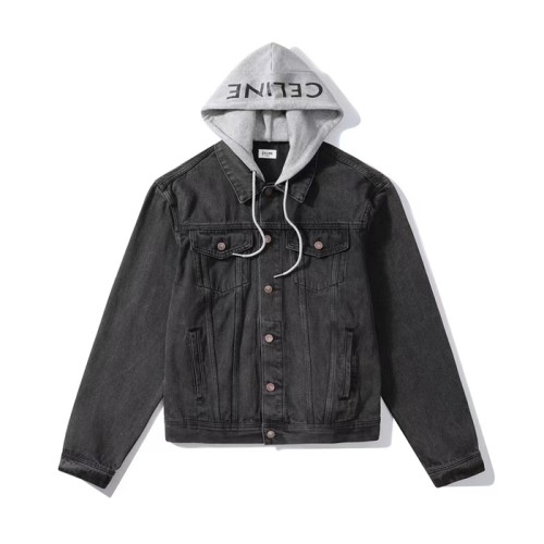 [Celine] 셀린느 남/여 트러커 재킷 - 차콜 워시 데님 2Q472947F.38CH