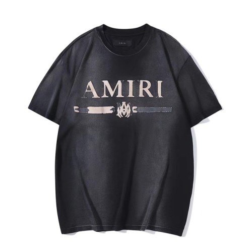 [AMILI] 아미리 남/여 워싱 로고 티셔츠 23060136