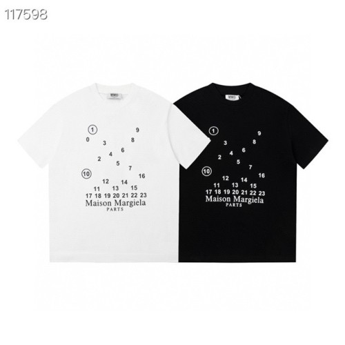 [Maison Margiela] 메종 마르지엘라 남/여 로고 프린팅 티셔츠 23030451