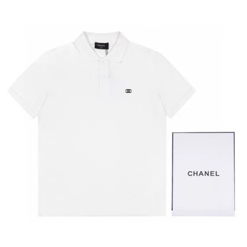 [Chanel] 샤넬 로고 폴로 하프 티셔츠 22040636