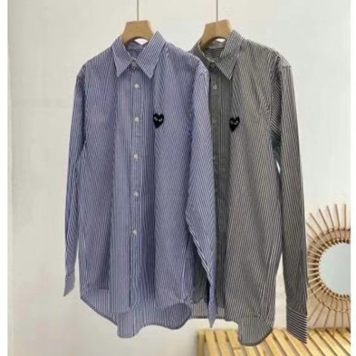 [Comme des Garcons] 꼼데가르송 남/여 스트라이프 셔츠 210320389