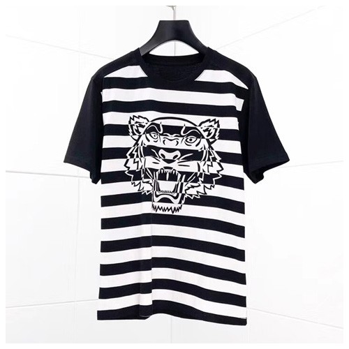 [Kenzo] 겐조 남녀공용 로고 하프 티셔츠 19070159