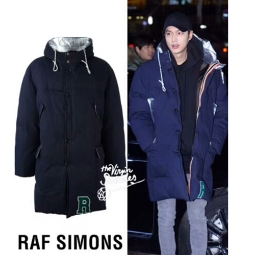 [Raf Simons] 하이넥 패딩 코트 - 이민호 착용 제품