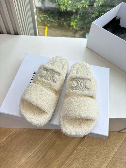 셀린느 털슬리퍼