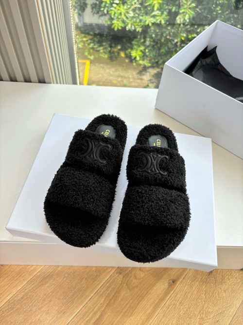 셀린느 털슬리퍼