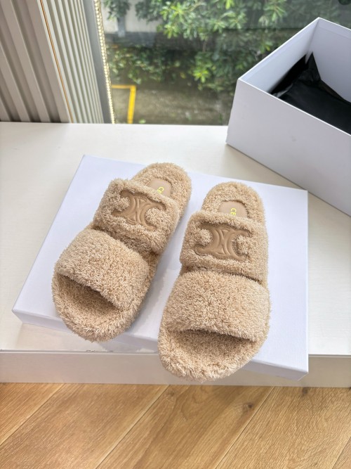 셀린느 털슬리퍼