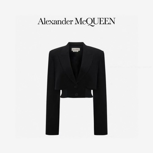 [Alexander Wang] 알렉산더 왕 크롭 밴딩 블레이저 22081930
