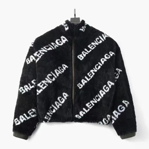 [Balenciaga] 발렌시아가 양면  로고 폴라폴리스 점퍼 20120834