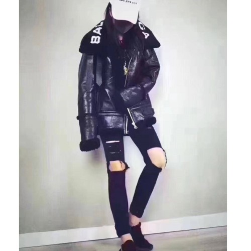 [Balenciaga] 발렌시아가 합성피혁 무스탕 17113035